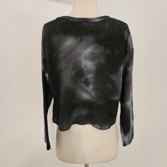 Antistar Cropped Waffle Knit Thermal - Picture 4 of 6